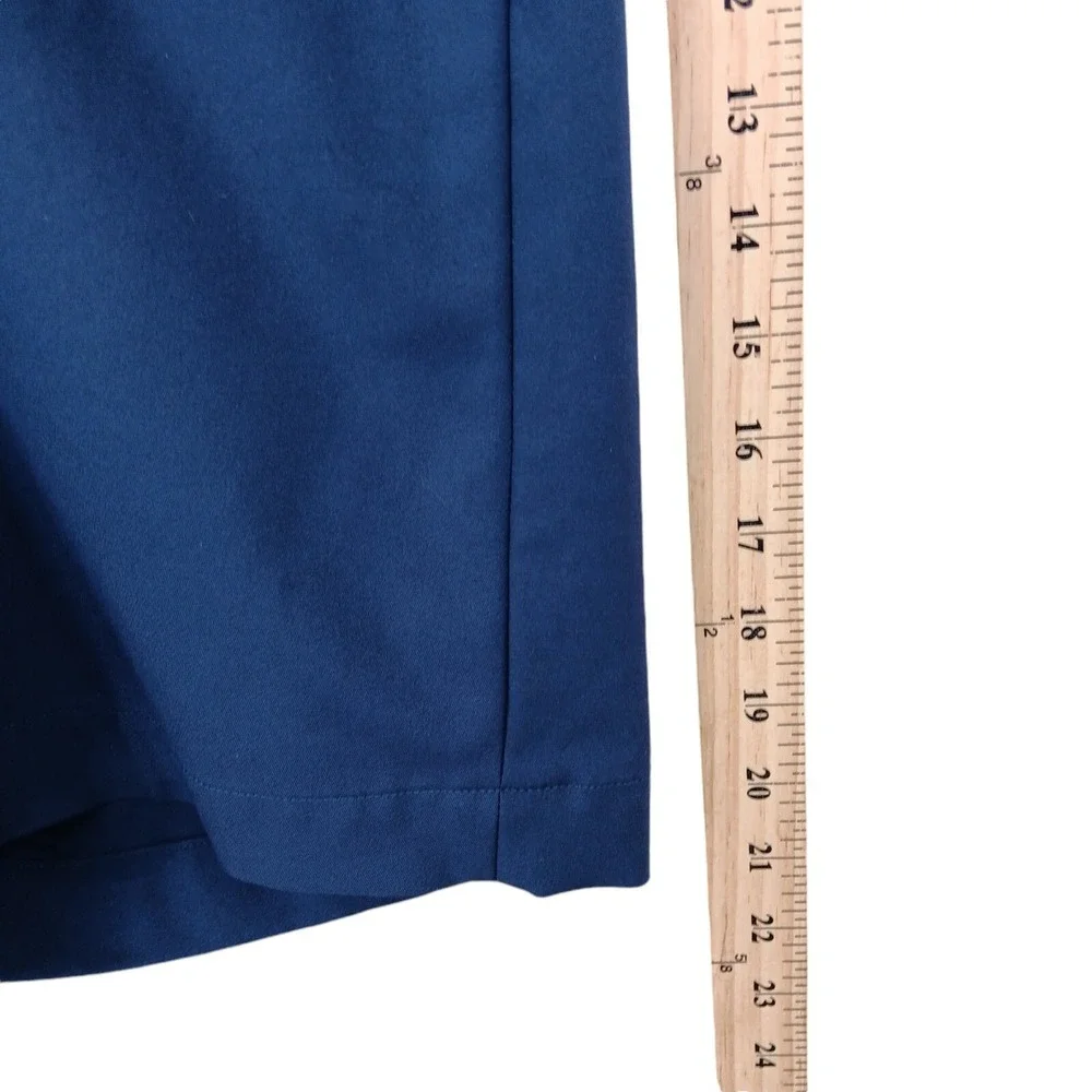RLX Ralph Lauren Shorts Mens 36 Blue Golf Performance Flat Front Classic Sport